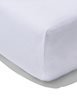 Fitted Sheet Soft Cotton White - 160x200 cm
