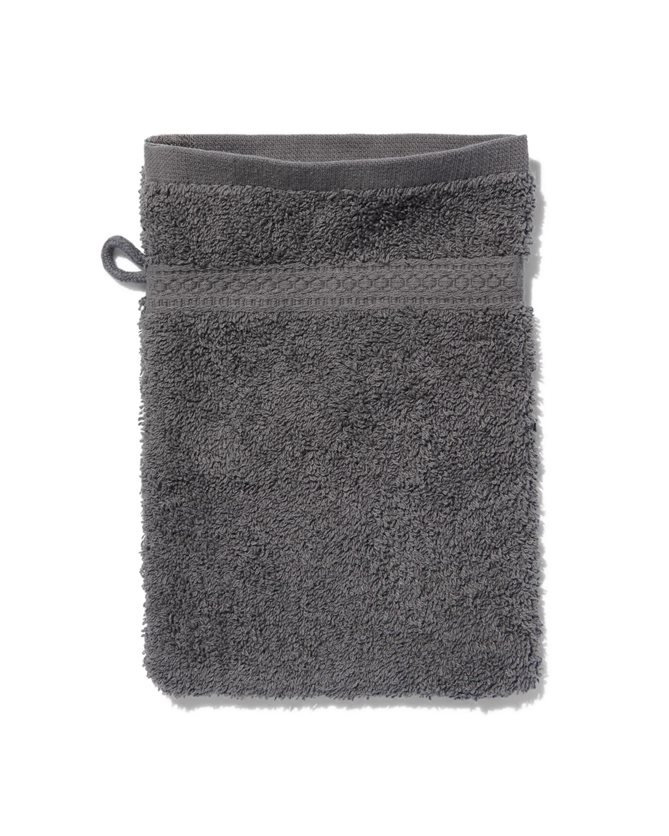 Heavy-Duty Cotton Washcloth – Dark Grey