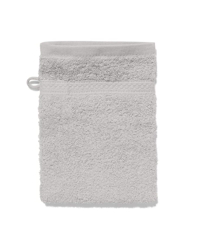 Heavy-Duty Cotton Washcloth – Light Grey