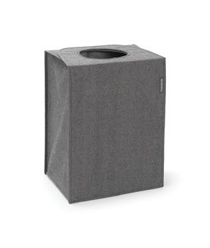 Brabantia Laundry Bag Rectangular, 55L - Pepper Black