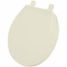 Round Closed Front Bone Plastic Toilet Seat