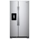 Refrigerator Side by Side Xpert Energy Saver 25 CUFT Stainless Steel With Water & Ice Dispenser