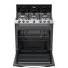 Gas Stove 30 6 Burners Black