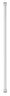 Simple Spaces Chrome Tension Rod - Adjustable