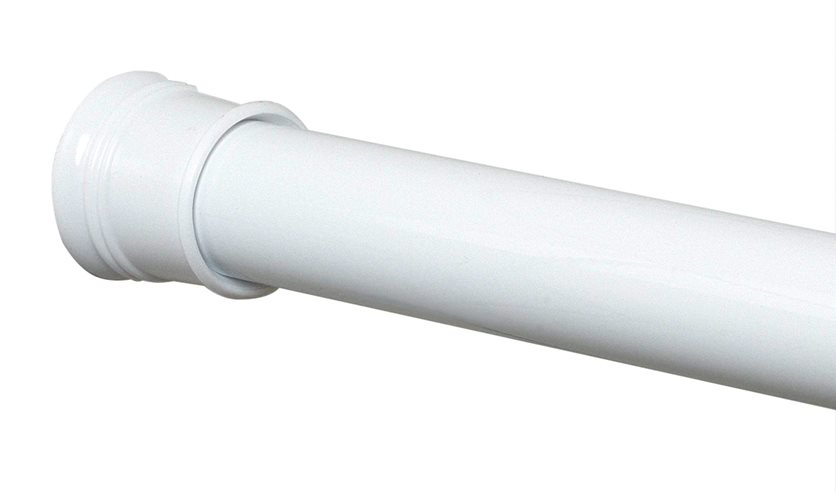 Adjustable Tension Shower Rod - 40 White
