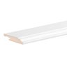 MDF Plinth White French - 240cm.