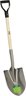 Round Point Wood Shovel