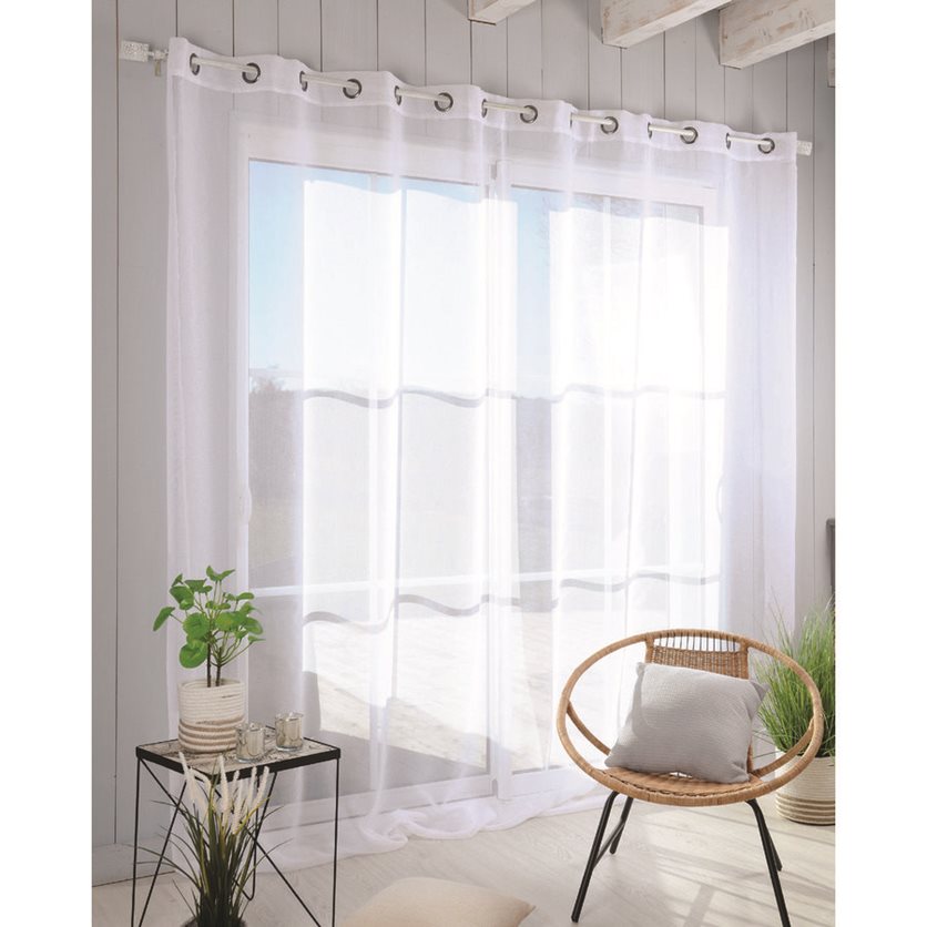 Curtain Monna White 300X280 CM.