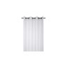 Curtain Taipei White 140X260 CM - Geometric Design.