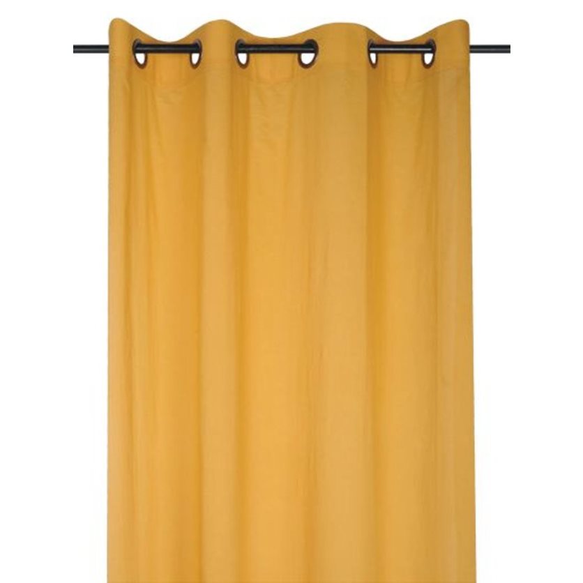Curtain Aube Mustard 140X260 CM.