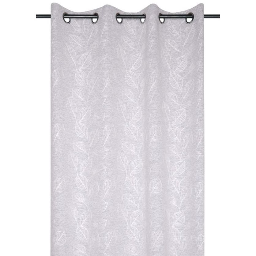 Curtain Umea Pearl 140X260 CM - Leaves Design