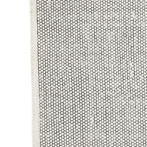 Rug Wool - Black/White