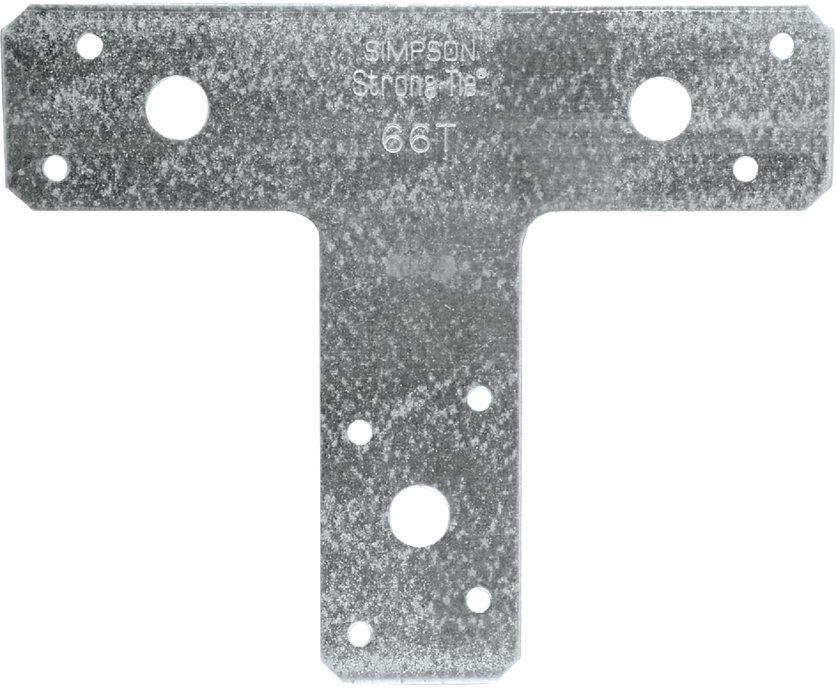 6X6 T-Strap - Galvanized Utility Strap
