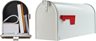 White T1 Mailbox