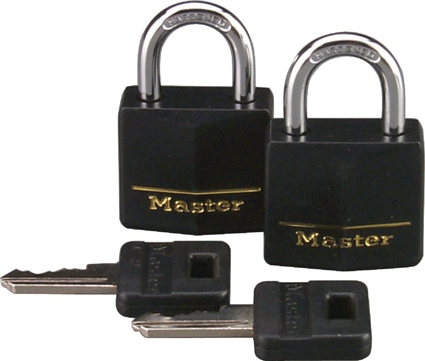 2-Pack 1-3/16Covered Padlock
