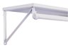 White Shelf/Rod Bracket