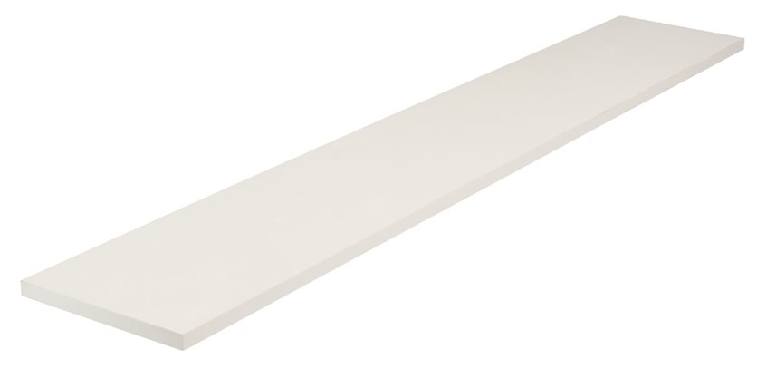 8X48 White Shelf