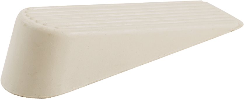 Almond Rubber Door Stop