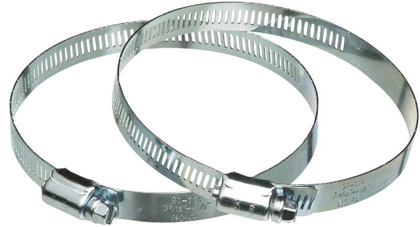 4 Metal Flex Duct Clamp