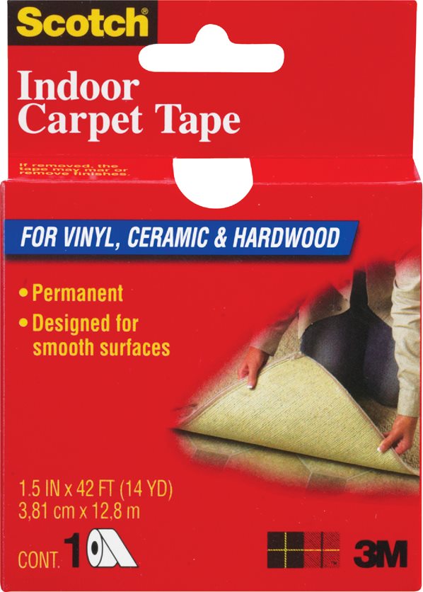 1.5X42&apos;Indr Carpet Tape