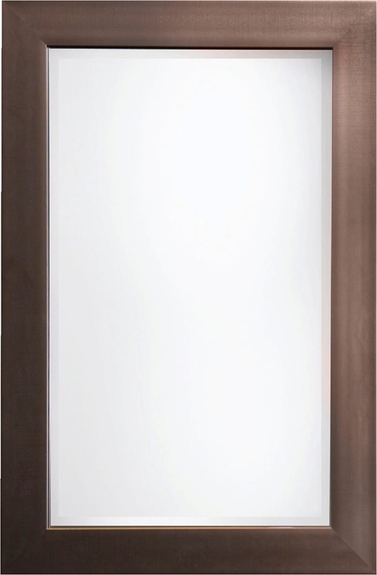 Antique Pewter Wall Mirror - 24 x 36