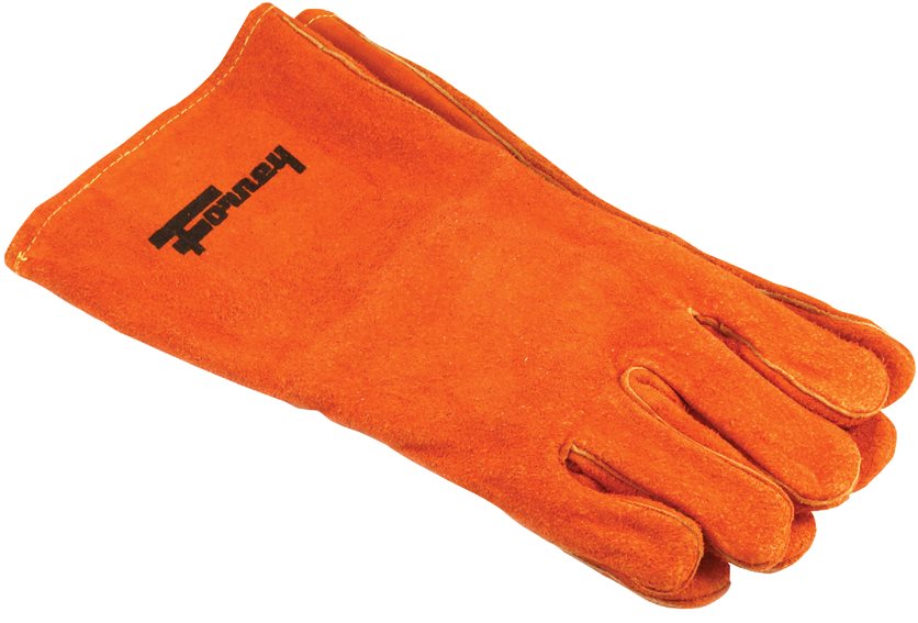 Lrg Brn Welding Glove