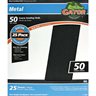 9 In. W. x 11 In. L. 50 Grit Emery Cloth (25-pack)