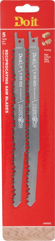 5TPI 9 Recip Saw Blade - Ideal for wood cutting.