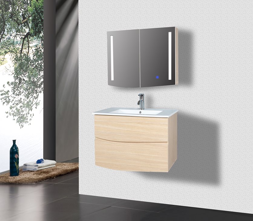 Bathroom cabinet & mirror
