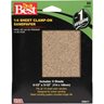 60 Grit 1/4 Sheet Power Sanding Sheet (6-Pack)