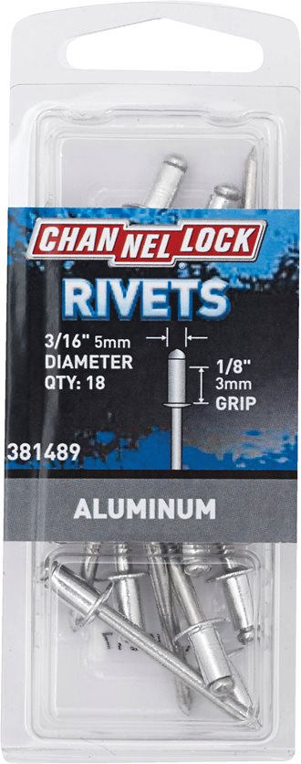 3/16X1/8 Alum Rivet