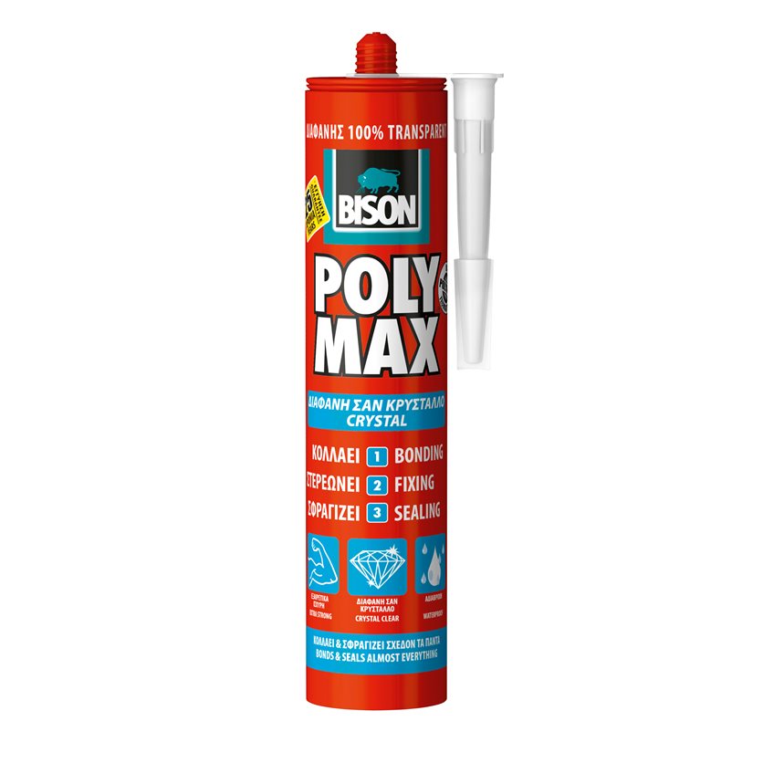 Bison Poly Max Crystal Cartridge - 300g