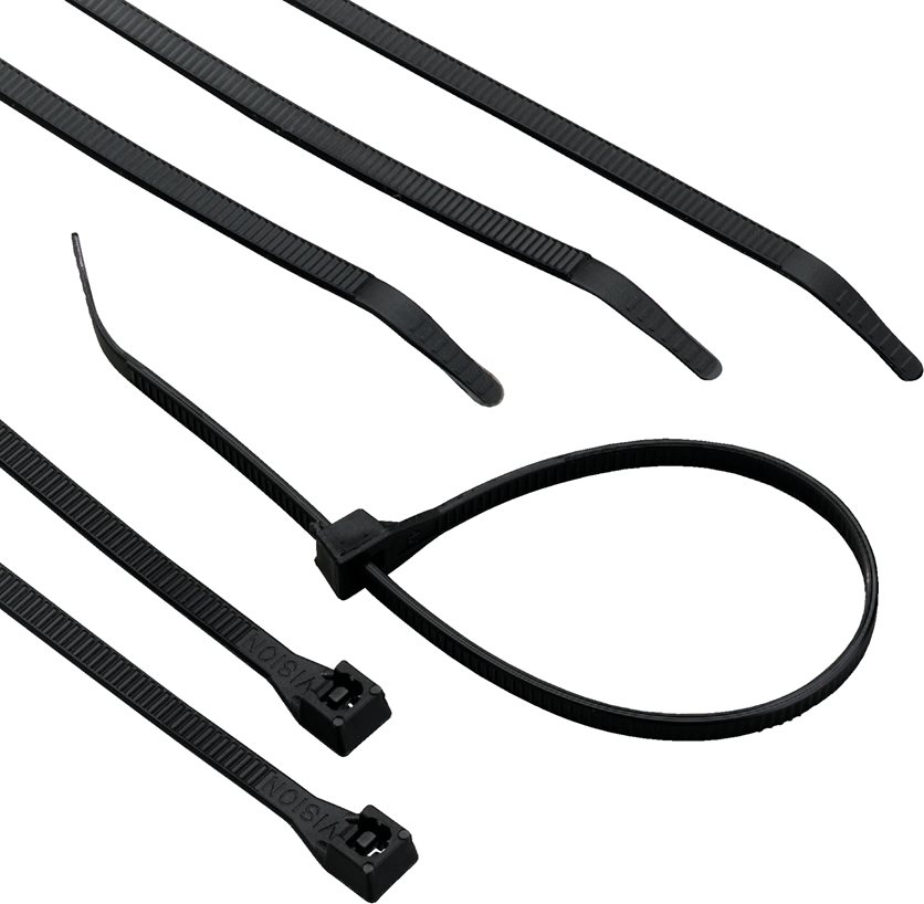 11 8 Pack Black Cable Tie