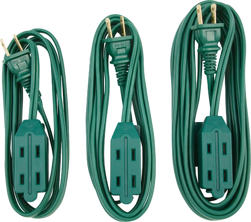3 Pack 16/2 Extension Cord