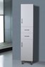 Kashi Tall Cabinet with Doors and Drawers