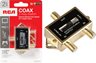 TV Coax Switch - 2-way A/B coaxial cable switch.