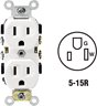 White Duplex Outlet