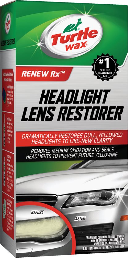 Headlight Lens Restorer Kit by Turtle Wax