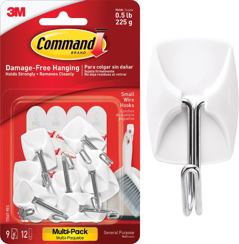 Command Small Wire Hooks