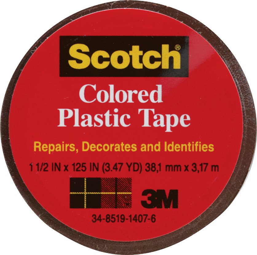 Scotch 1-1/2Brn Pl Tape