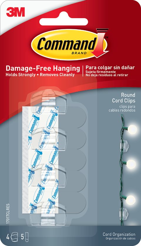 Command Clr Wire Clip