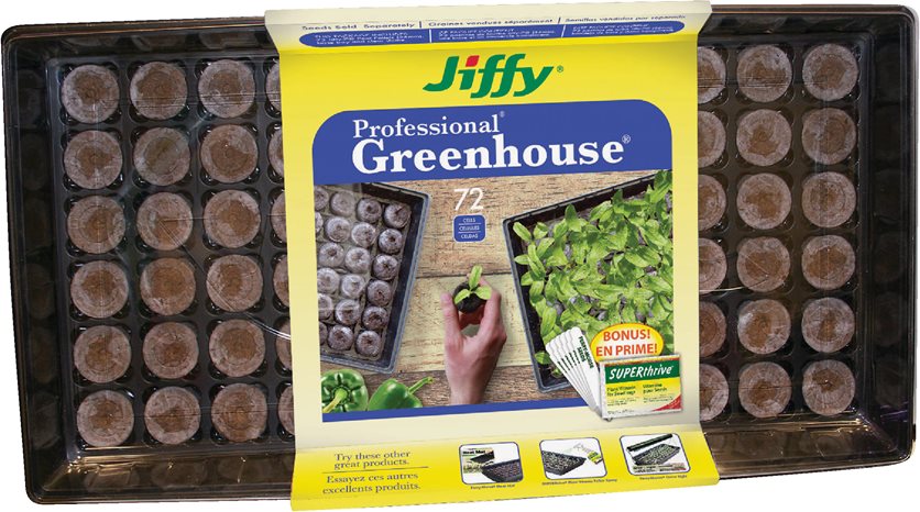 Start your garden right with the 72 Cell Seed Starter Kit.