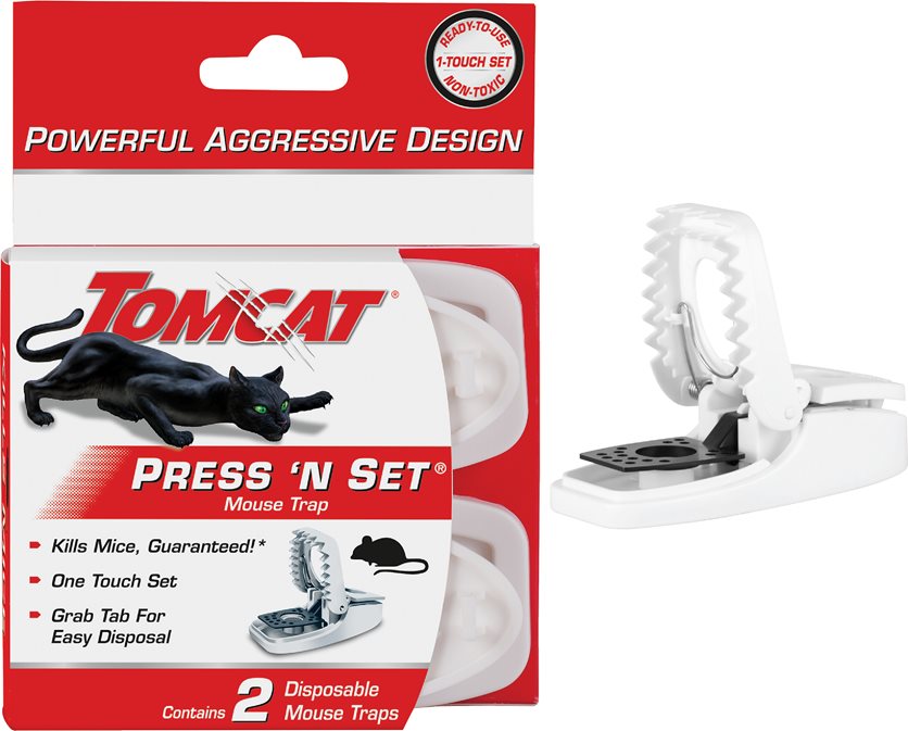 2Pk Press-N-Set Mousetrp