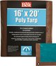 16X20 Br/Gr Medduty Tarp