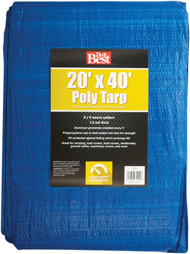 20x40 Blue Ap Tarp