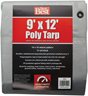 9X12 Silver Heavy-Duty Tarp