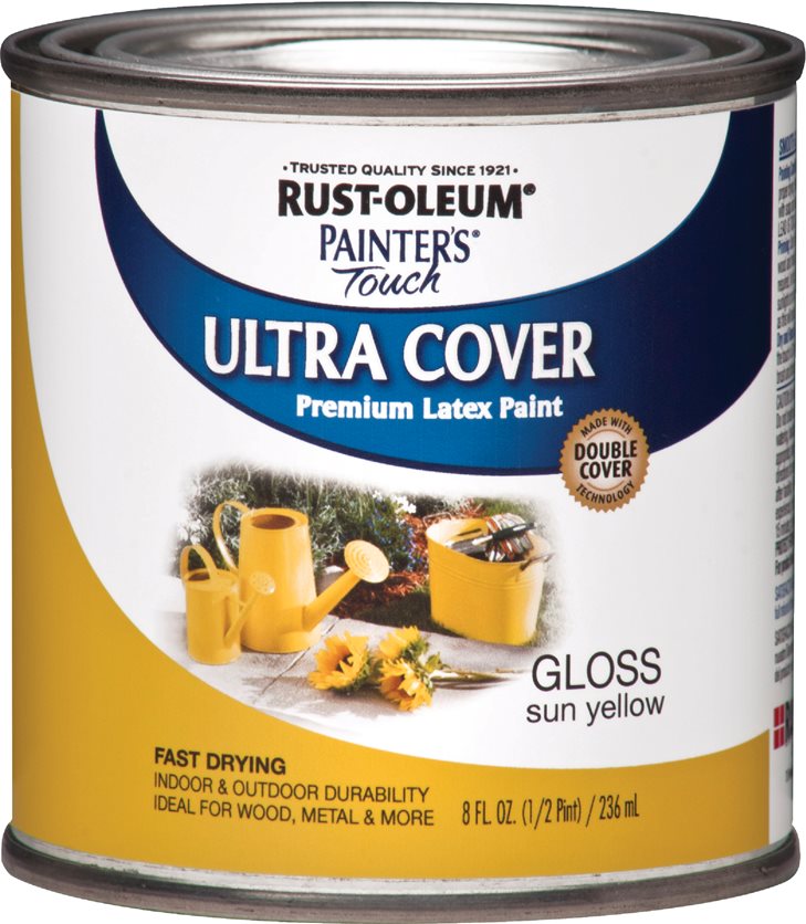 Sun Yellow Latex Paint