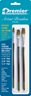 3Pc Oxhair Ltr Art Brush