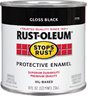 Black Enamel by Rust-Oleum - 1/2 Pt.