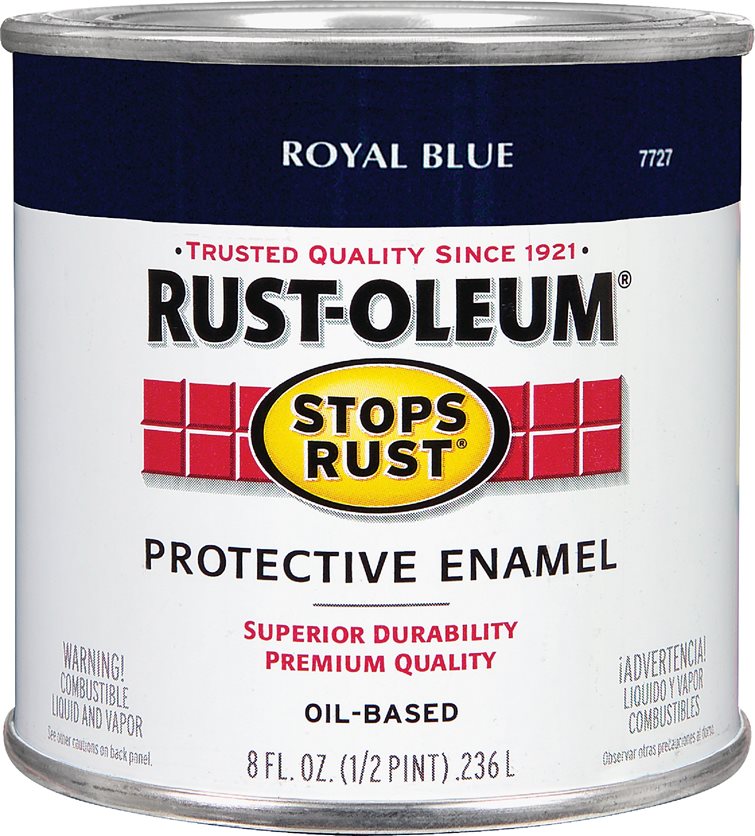 Royal Blue Enamel Paint - 1/2 Pt.